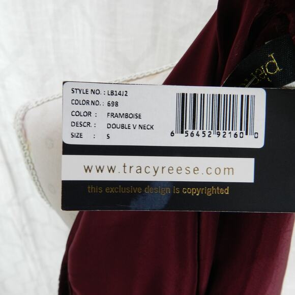 Plenty by Tracy Reese Embellished V-neck Tank Sz S - Picture 10 of 11
